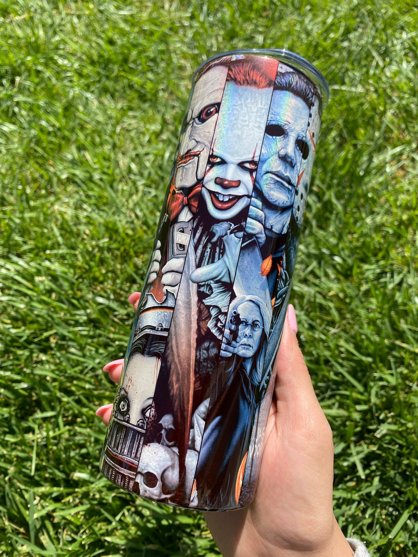 Horror favorites 20oz Halloween tumbler